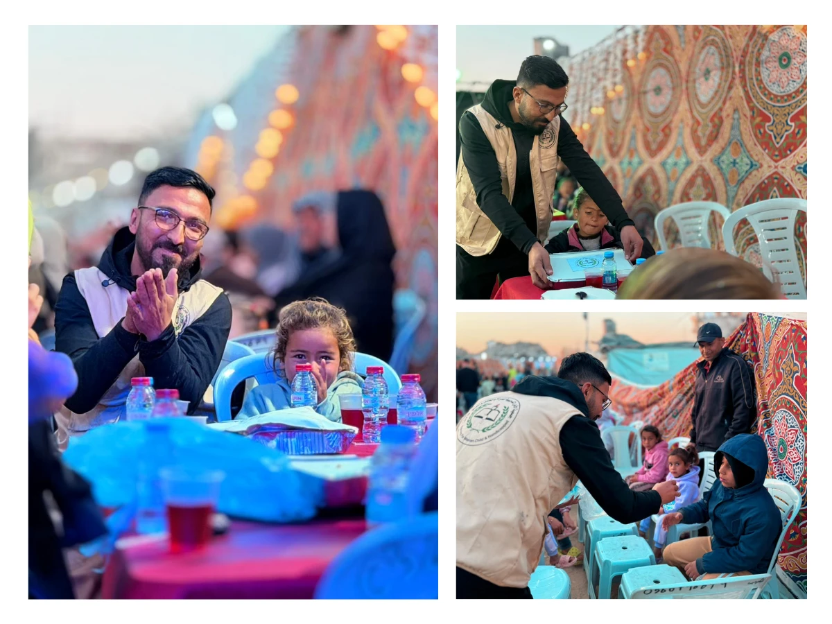 موائد الأمل الرمضانية في شمال غزة: مائدةٌ كان الرحمةُ طبقَها الأول