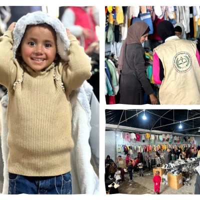 الأمل .... دفءٌ يصل إلى الخيام